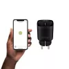 Hombli Smart Socket EU Black – išmanusis kištukinis lizdas su Wi‑Fi, 220–250 V, 3,68 kW, vidaus naudojimui
