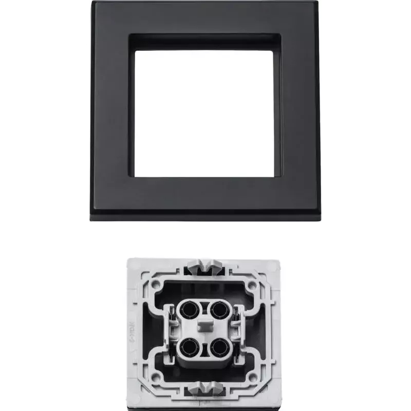 Homematic IP 156171A0 dangtelis elektriniam jungikliui, pilka, 86×86×16 mm
