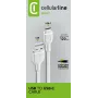 Cellularline maitinimo laidas 120 cm USB-C USB A baltas