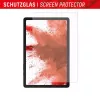 Displex stiklinė apsauga (9H) Samsung Galaxy Tab A11+/A9+, su Eco montavimo rėmeliu, nedūžtanti