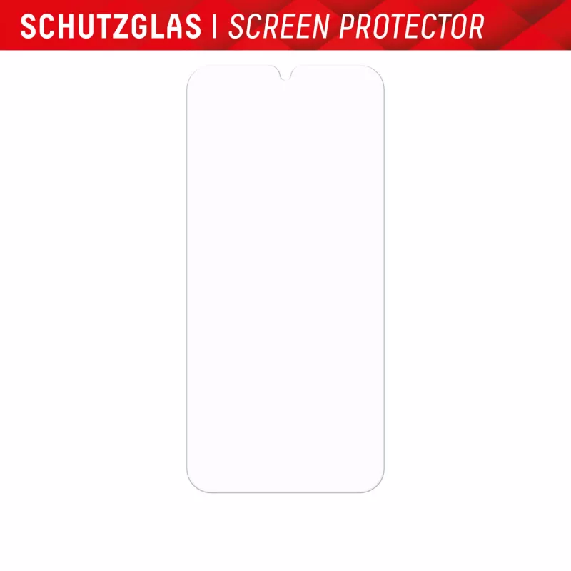 Displex apsauginis stiklas (10H) Samsung A15/A15 5G su Eco montavimo rėmeliu, atsparus įbrėžimams