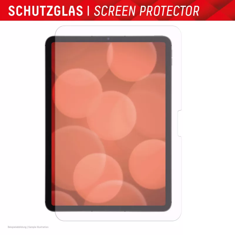 Displex Tablet Glass (9H) Apple iPad Pro 11'' (2025/2024) – neplytantis, itin plonas, nematomas apsauginis stiklas su EASY-ON® Eco montavimo rėmeliu