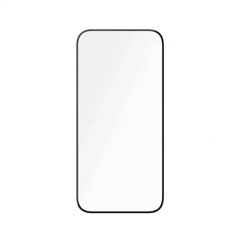 PanzerGlass Ceramic Protection apsauginis stiklas iPhone 15 Ultra-Wide Fit, atsparus įbrėžimams ir smūgiams