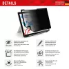 Displex TABLET PRIVACY SAFE nuimamas 2 krypčių privatumo filtras, skirtas iPad Pro 11'' (2025/2024)