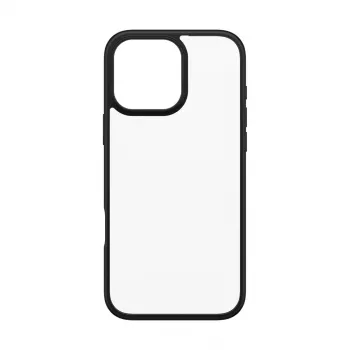 PanzerGlass® HardCase Skaidrus su Juodu Rėmeliu iPhone 16 Pro Max