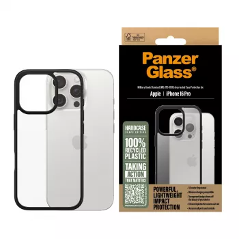 Dėklas PanzerGlass HardCase Skaidrus su Baltu MagSafe iPhone 16 Plus