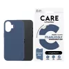 PanzerGlass CARE by Fashionable Case Blue w. MagSafe iPhone 16 – mėlynas permatomas dėklas