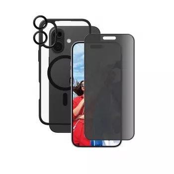PanzerGlass® CARE by® Flagship 3-in-1 privatumo rinkinys iPhone 16 Plus