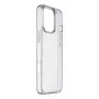 Cellularline Clear Strong kietas dėklas su guminiais kraštais, skirtas iPhone 16 Pro