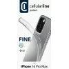 Dėklas Cellularline FINECIPH16PRMT iPhone 16 Pro Max permatomas