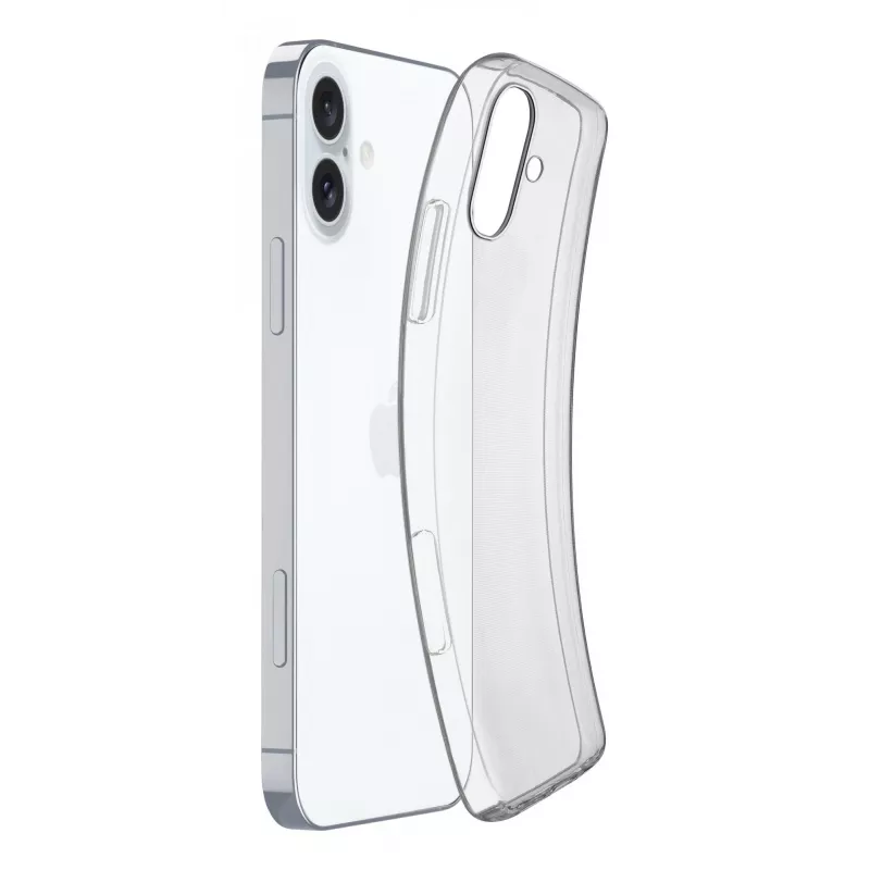 Cellularline Fine Case FINECIPH16T skaidrus telefono dėklas, skirtas iPhone 16