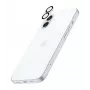 Cellularline kameros objektyvo apsauga iPhone 16 – skaidrus, atsparus įbrėžimams ir smūgiams
