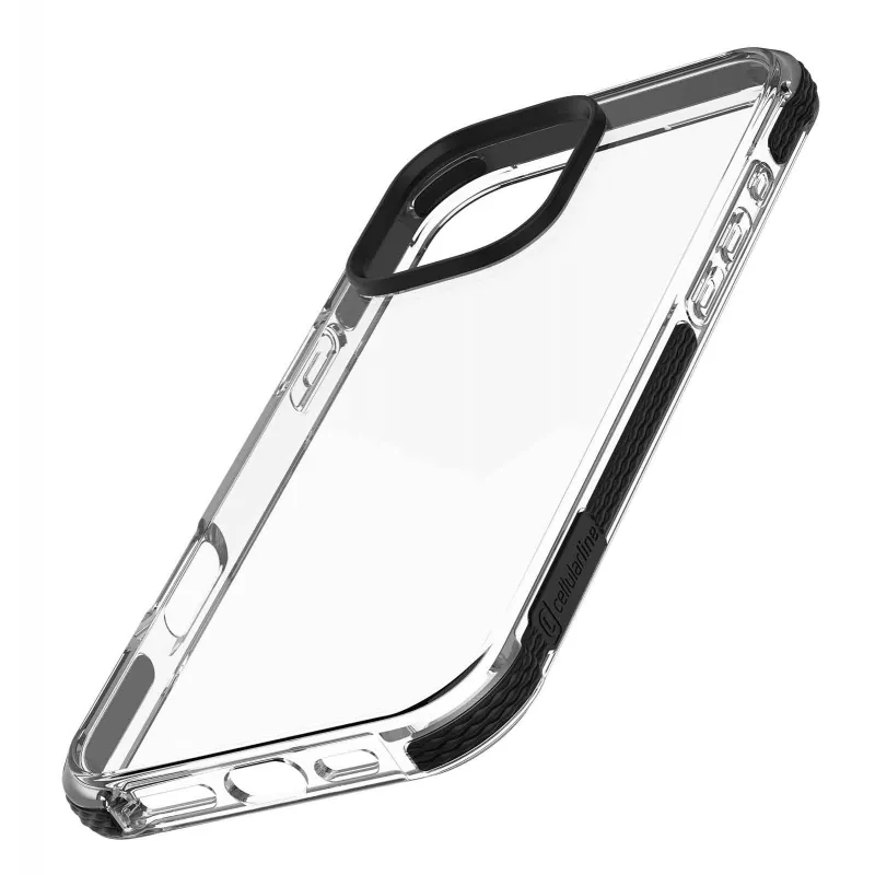 Dėklas Cellularline TETRACIPH16PROT, iPhone 16 Pro 6,3 colio, juodas