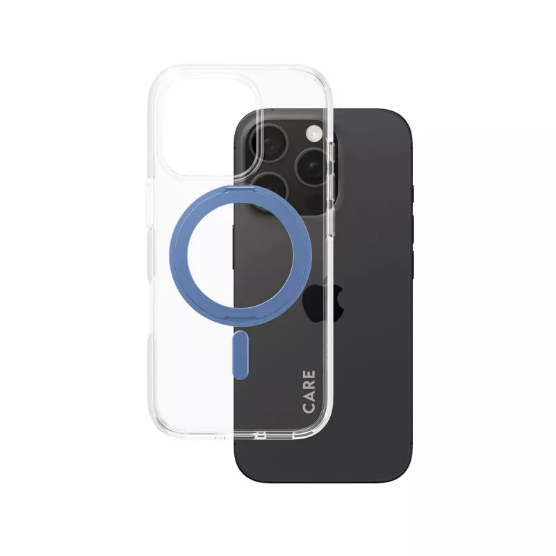 PanzerGlass 1317 dėklas iPhone 16 Pro 6,3 colio mėlynas permatomas