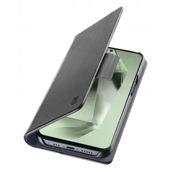 Cellularline Book dėklas Samsung Galaxy S24 FE su kortelių kišene ir magnetiniu užsegimu
