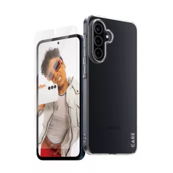 PanzerGlass CARE 2-in-1 rinkinys Samsung Galaxy A35 5G — ekrano apsauga ir dėklas