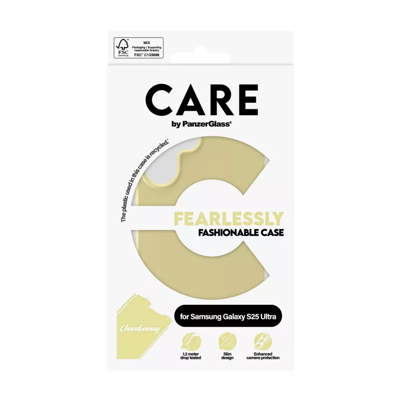 PanzerGlass CARE™ by ® Dėklas Chardonnay Samsung Galaxy S25 Ultra