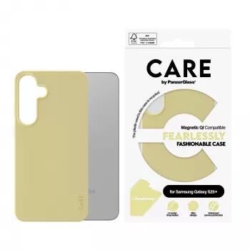 PanzerGlass CARE™ by ® Case Chardonnay su Qi suderinamumu, Samsung Galaxy S25+