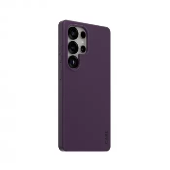 PanzerGlass CARE™ by ® Dėklas Plum Purple su Qi suderinamumu Samsung Galaxy S25 Ultra