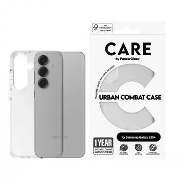 PanzerGlass CARE™ by ® Urban Combat Case Skaidrus Samsung Galaxy S25+