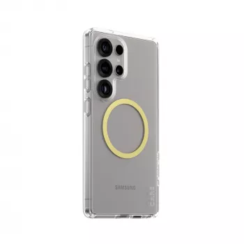 PanzerGlass CARE™ by ® Urban Combat Case Skaidrus su Chardonnay, Qi suderinamas, Samsung Galaxy S25 Ultra