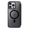 Cellularline Daily Mag - iPhone 16 Pro Max knyginis dėklas su permatoma kieta nugarėle, suderinamas su Magsafe® ekosistema
