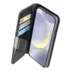 Cellularline Book Agenda dėklas Galaxy S25+ su magnetiniu užsegimu ir dirbtinės odos apdaila