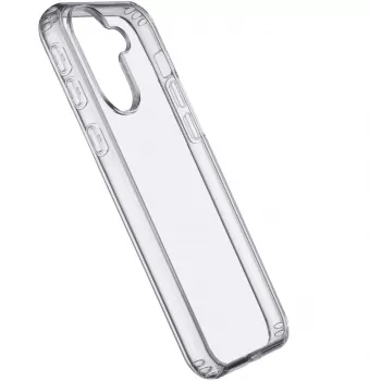 Cellularline Clear Protect - Galaxy A36/A56 kietas dėklas su guminiais kraštais