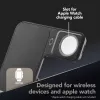 Tech Pop belaidė įkrovimo stotelė Smartwatch/Smartphone Juoda