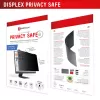 Displex PRIVACY SAFE nuimamas dvipusis privatumo filtras 27 colių monitoriui (16:10)