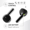 Music Sound SPARK Belaidės ausinės su LED ekranu