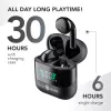 Music Sound SPARK Belaidės ausinės su LED ekranu