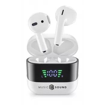 Music Sound SPARK belaidės ausinės su LED ekranu