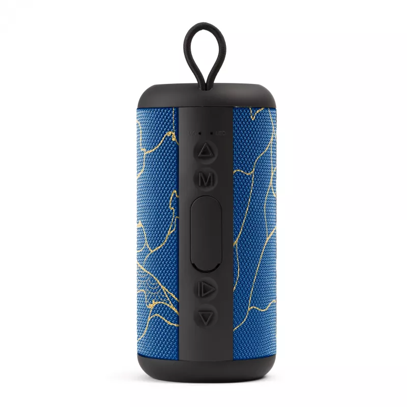Music Sound Vertical Bluetooth garsiakalbis 5W, 5 W, belaidis, 0.15 m, monofoninis nešiojamas garsiakalbis, mėlynas, cilindro formos