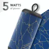 Music Sound Vertical Bluetooth garsiakalbis 5W, 5 W, belaidis, 0.15 m, monofoninis nešiojamas garsiakalbis, mėlynas, cilindro formos