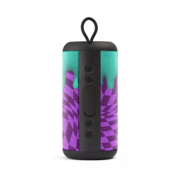 Nešiojamas Bluetooth garsiakalbis Mono Portable Speaker Music Sound Vertical Speaker Violet