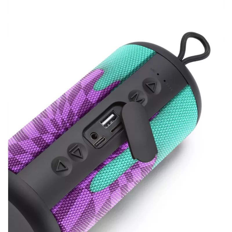Nešiojamas Bluetooth garsiakalbis Mono Portable Speaker Music Sound Vertical Speaker Violet