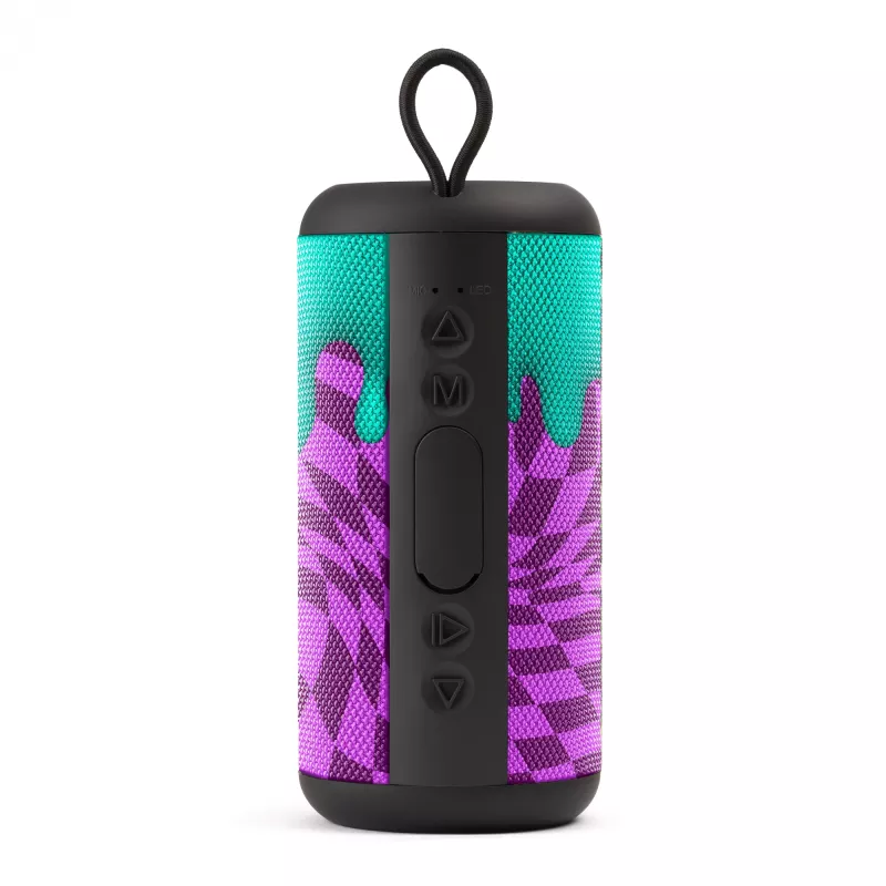 Nešiojamas Bluetooth garsiakalbis Mono Portable Speaker Music Sound Vertical Speaker Violet