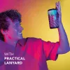 Nešiojamas Bluetooth garsiakalbis Mono Portable Speaker Music Sound Vertical Speaker Violet