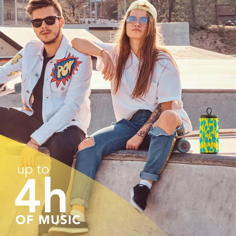 Muzikinis vertikalus garsiakalbis Bluetooth 5W Smile