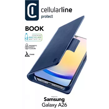 Dėklas Cellularline Galaxy A26 Mėlynas 16,8 cm