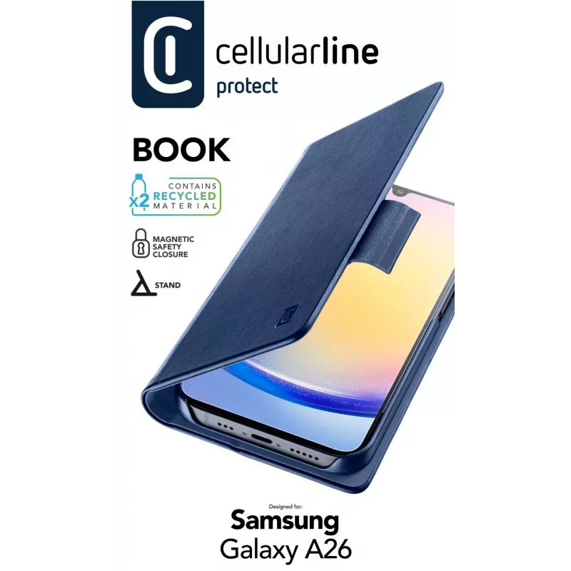Dėklas Cellularline Galaxy A26 Mėlynas 16,8 cm