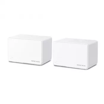 TP-Link Halo H3000X dviejų juostų (2,4 GHz / 5 GHz) Wi-Fi 6 (802.11ax) belaidis maršrutizatorius, baltas, 3 vidinės antenos