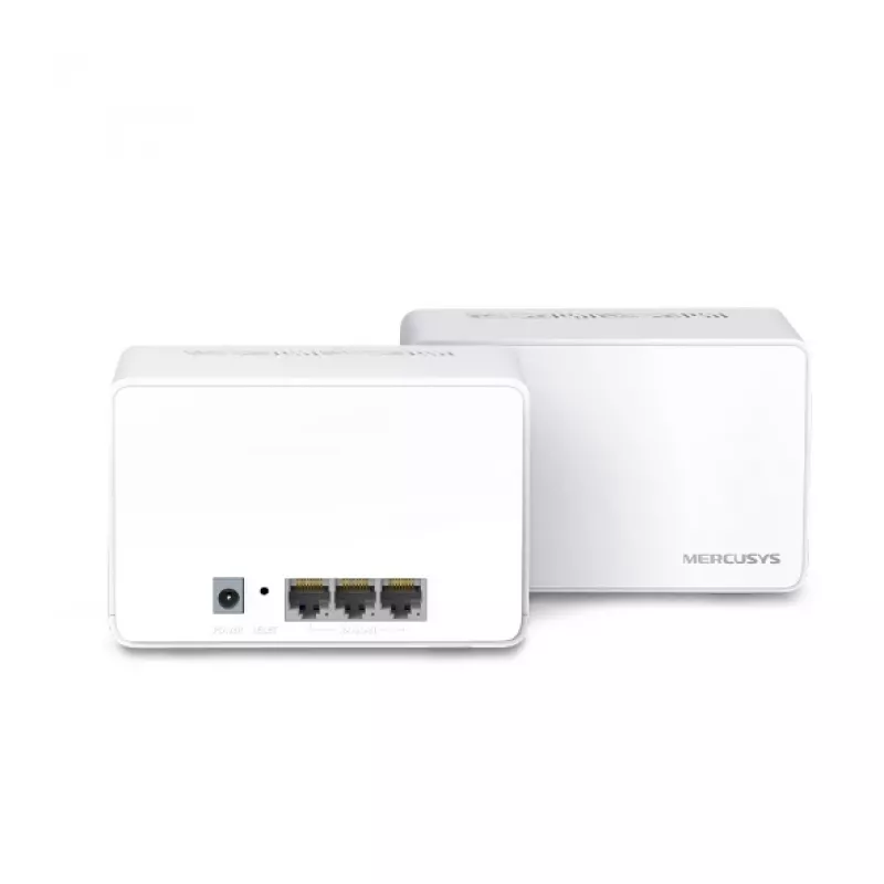 TP-Link Halo H3000X dviejų juostų (2,4 GHz / 5 GHz) Wi-Fi 6 (802.11ax) belaidis maršrutizatorius, baltas, 3 vidinės antenos