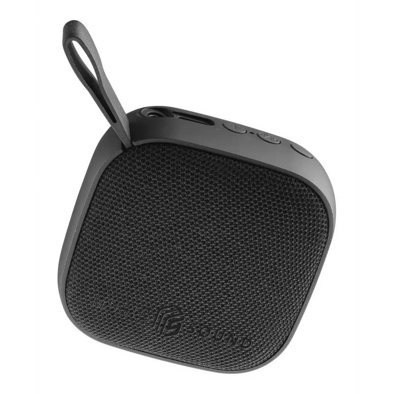 Muzikinis garsiakalbis Music Sound juodas 3 W Bluetooth nešiojamas