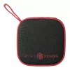 Nešiojamas Bluetooth garsiakalbis Music Sound 3W mini raudonas