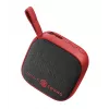 Nešiojamas Bluetooth garsiakalbis Music Sound 3W mini raudonas