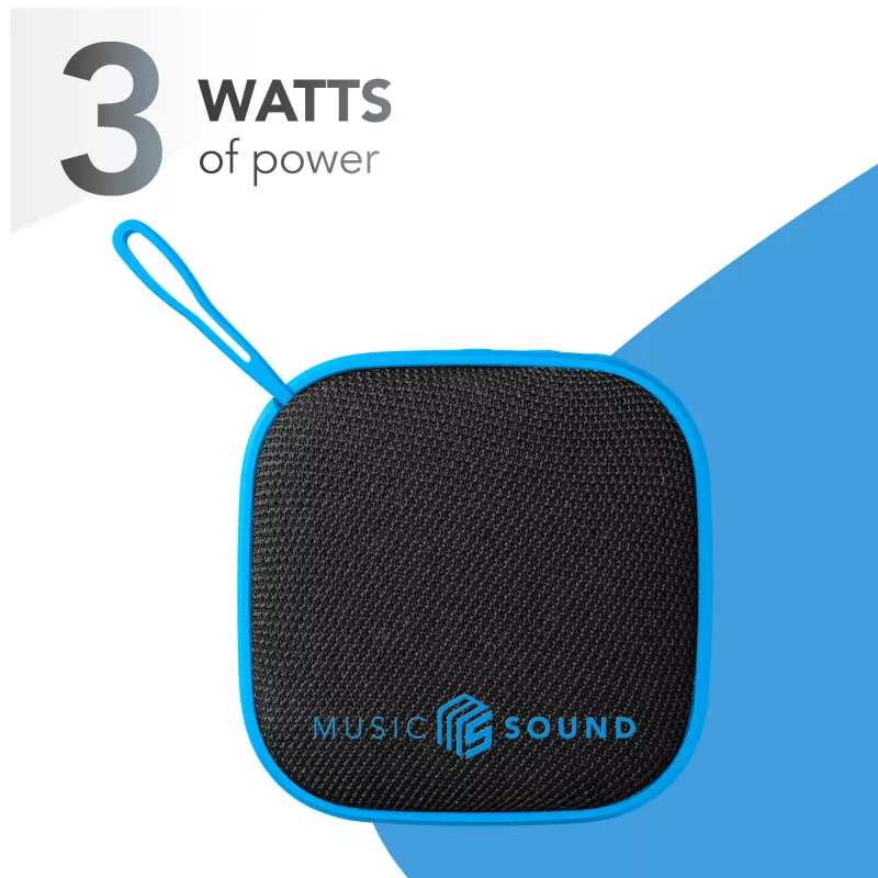 Nešiojamas Bluetooth garsiakalbis Music Sound 3 W, mėlynas