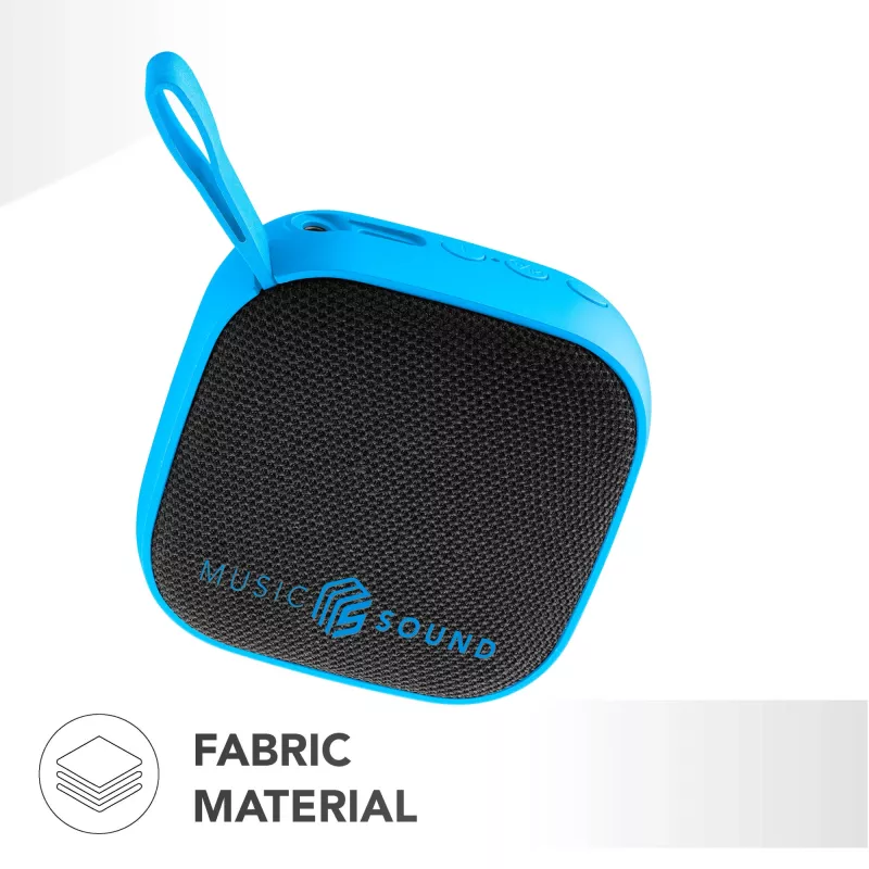 Nešiojamas Bluetooth garsiakalbis Music Sound 3 W, mėlynas