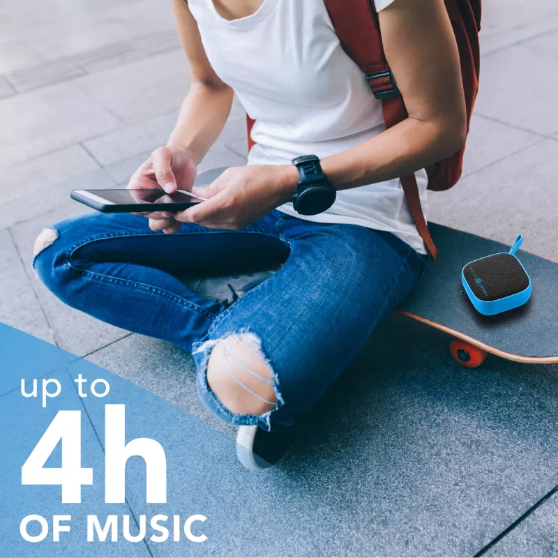 Nešiojamas Bluetooth garsiakalbis Music Sound 3 W, mėlynas